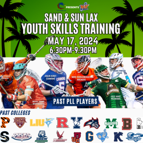 Sand and Sun Lax Youth Skills Training Clinic